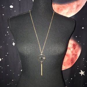 NWT Gold Colored Necklace with Pendant